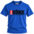 ROOKK T-shirt blue full logo ROOKK T-shirt with full logo